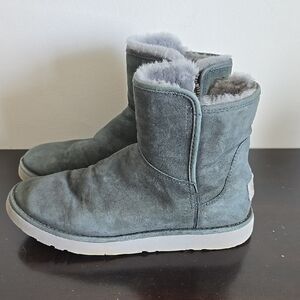 UGG Gray Suede Boots